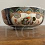 Antique Japanese Imari porcelain bowl from the Meiji era, 19th century