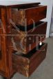 Large antique Italian bedside table from the late 18th century - Louis XVI