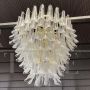 Cascade Murano glass chandelier with 18 lights