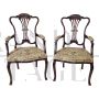 French Art Nouveau armchairs