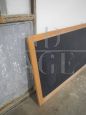 Vastarredo vintage wall school blackboard in slate, Italy 1970s