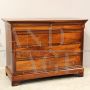 Capuchin Louis Philippe chest of drawers in walnut, 19th century