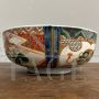 Antique Japanese Imari porcelain bowl from the Meiji era, 19th century