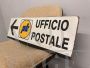 Vintage Italian Post Office metal sign, 1970s