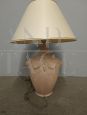 Vintage terracotta table lamp