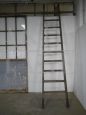 Vintage fir wood ladder