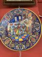 Antique Lustro Gualdo Tadino plate by Daria Rubboli, early 1900s          