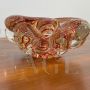 Barovier ashtray centerpiece in Murano glass from the 1930s