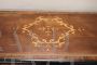 Important baroque chest of drawers in inlaid walnut, Italy 17th century