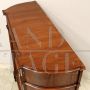 Antique Italian sideboard from the 19th century in cherry wood