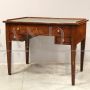 Antique desk from the Directoire era in walnut, 19th century Italy