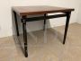 60s mid-century modern design extendable table in rosewood