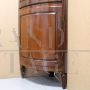 Antique rounded corner cupboard from the Louis XVI period, 18th century