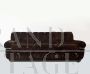 Wopps sofa couch by Ernesto Radaelli in brown velvet, 1970s