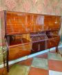 Design sideboard by Osvaldo Borsani in rosewood and mahogany