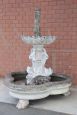 Large garden fountain with statue, 1930s