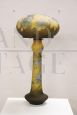 Large Gallé table lamp in artistic cameo glass