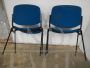 Anonima Castelli 90s blue office chairs