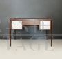 Gio Ponti 1950s desk in mahogany