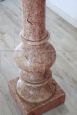 Antique stone column stoup from the early 1900s