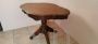 Antique violin top table from the Louis Philippe era in walnut wood