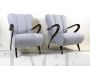 Pair of vintage design armchairs from the 1950s Attr. Guglielmo Ulrich