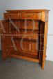 Antique Tuscan small sideboard cabinet in poor art, 19th century