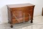 Antique chest of drawers in solid walnut from the 19th century