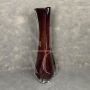 Ancient and large Ruby red Murano glass vase