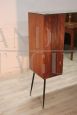 Bar cabinet for the center of the room, Italian mid-century from the 1960s