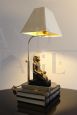 Hollywood Regency Pharaoh table lamp from the 1970s   