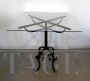 Vintage wrought iron bistrot table structure, 1960s