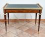 Antique French Napoleon III desk with bronze details