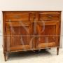 Antique Directoire sideboard in walnut, Italy 18th century