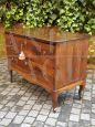 Antique Louis XV small chest of drawers with two drawers