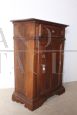 Antique Umbrian small sideboard cabinet from the mid-18th century in walnut