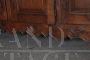 Antique Provencal sideboard in carved oak with 3 doors, 18th century