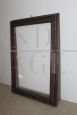 Large antique 19th century frame in carved solid walnut