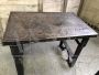 Workshop table in iron and cast iron