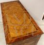 Antique Louis XVI chest of drawers with neoclassical inlays, 18th century Italy