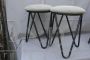 Set of 4 vintage stools