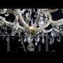 Maria Teresa chandelier with 18 lights in Bohemian crystal