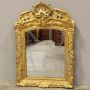 Antique gilded mirror from the 18th century, Louis XV period