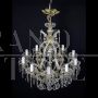 Maria Teresa chandelier with 10 lights in Bohemian crystal  