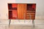 Bar cabinet for the center of the room, Italian mid-century from the 1960s  