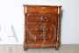 Small antique Tuscan dresser with 3 drawers and drop-down top