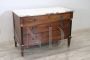 Antique Empire era chest of drawers in walnut, early 19th century