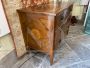 Antique inlaid Lombard chest of drawers from the Louis XVI era - late 18th century