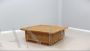 Dal Vera design vintage bamboo coffee table, 1960s                            