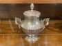 4-piece art deco silver tea and coffee set